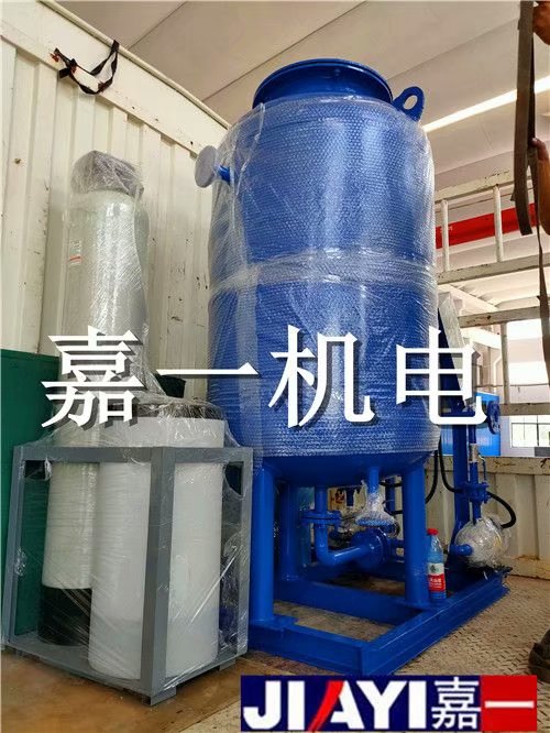 金家壩客戶預定的穩(wěn)壓膨脹器和全自動軟水器發(fā)貨啦！